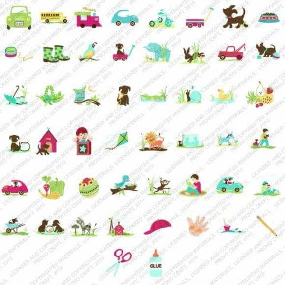 Cricut NATE’S ABC shapes & fonts - Picture 2 of 11